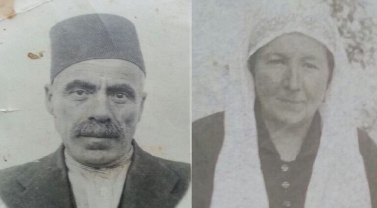 Turkish Grandest Father and Mother, Üsküp, Macedonia.