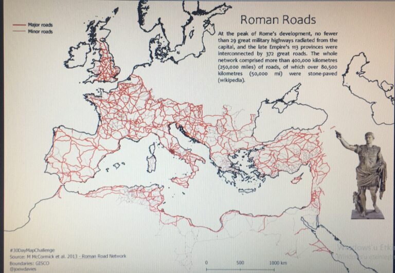 Roman Roads in and Around Turkey