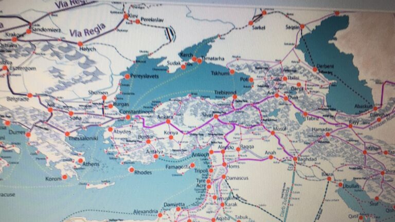 Silk Road Routes in and Around Turkey