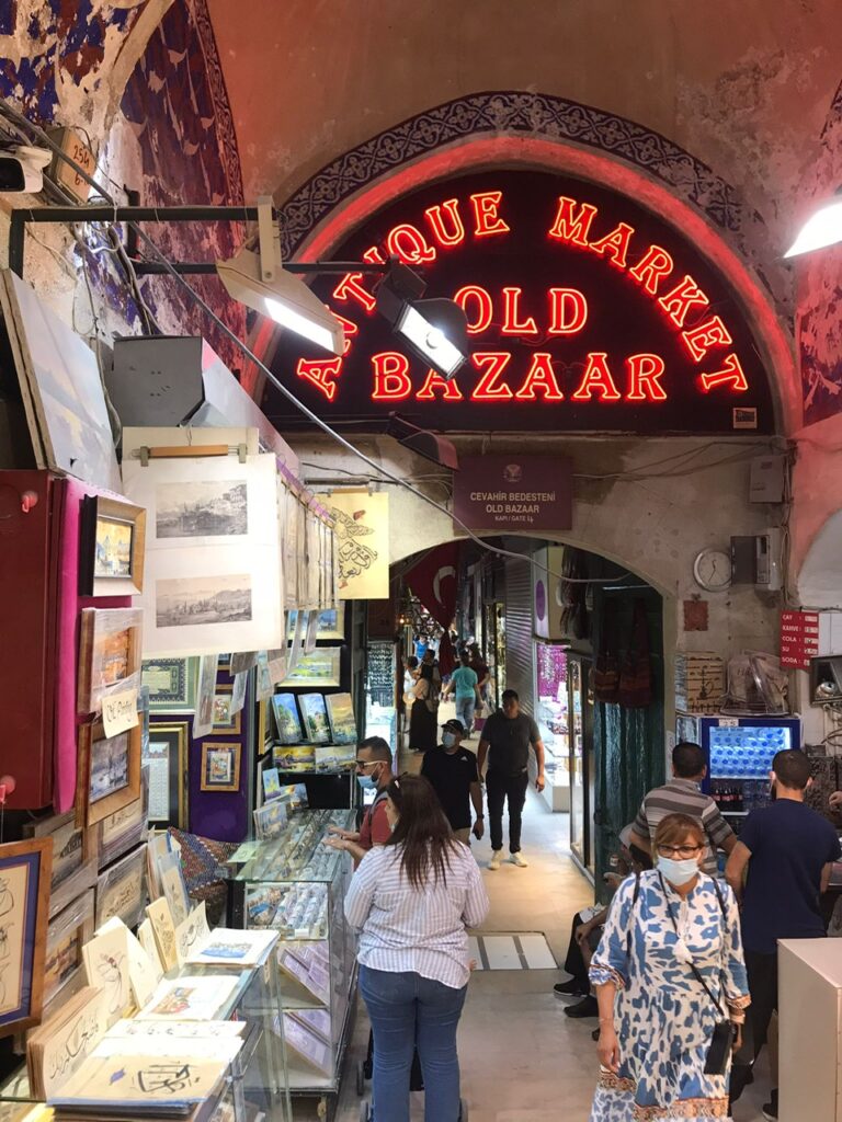 Covered Bazaar, Kapalıçarşı, Istanbul. 2021