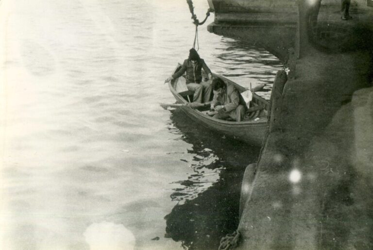 Bosphorus Fishermen. Istanbul. 1975 Bosphorus Fishermen. Istanbul. 1975