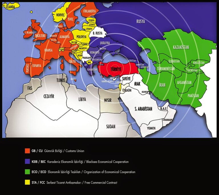 Regional Markets and Regional Integration (5-hour flight markets)