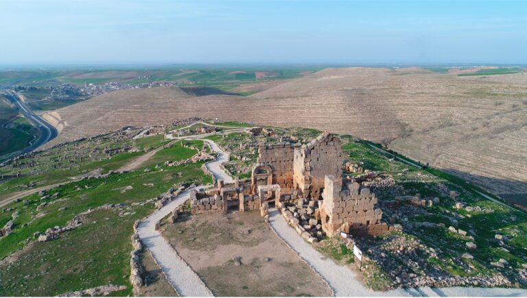 Zerzevan Castle, Diyarbakir, Border Garrison of Roman Empire in Mesopotamian Turkey