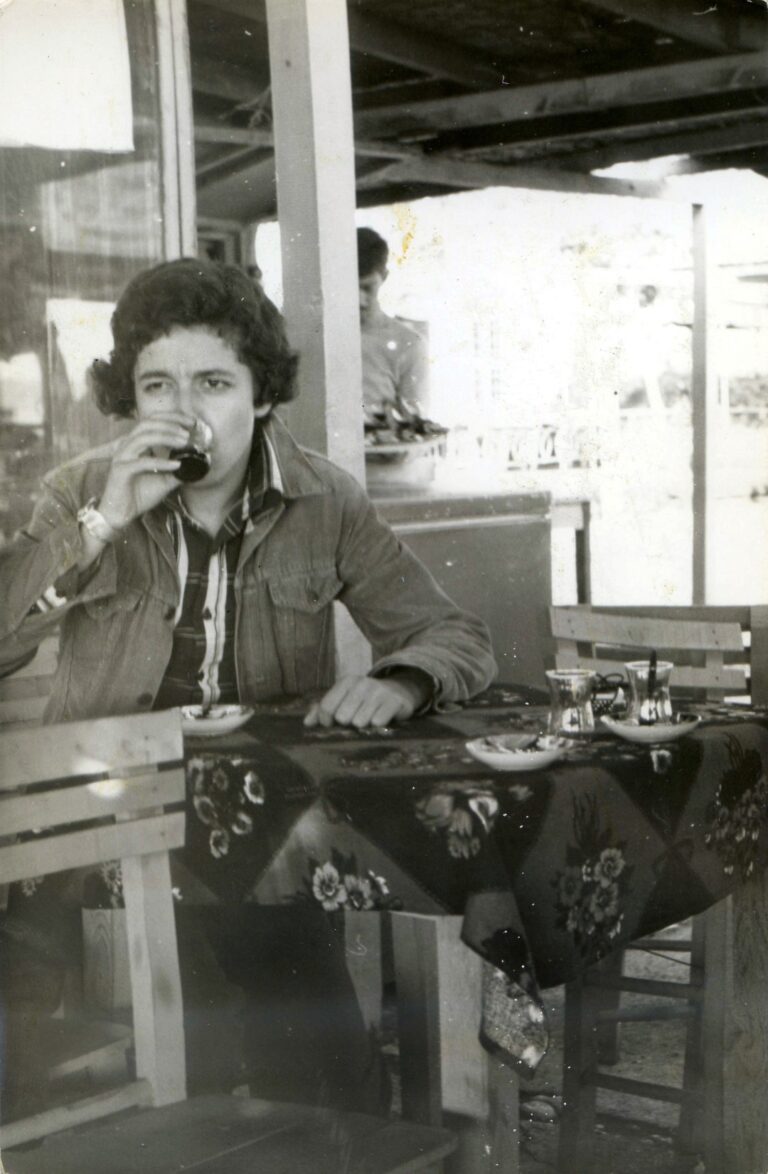 Turkish Tea Garden. Akçay. April 1975