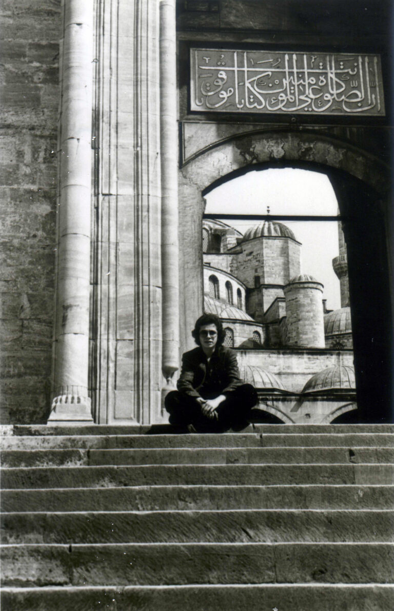Sultan Ahmed Mosque in Istanbul in 1975