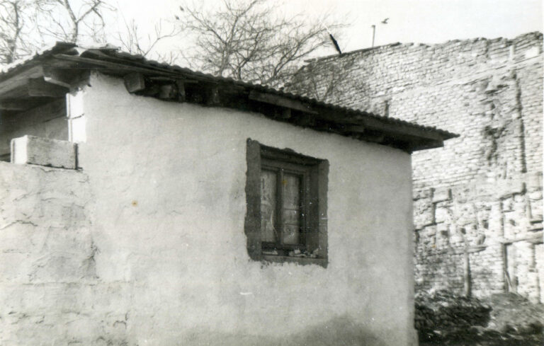 An Old Tiny House Near the Castle Walls December 1975