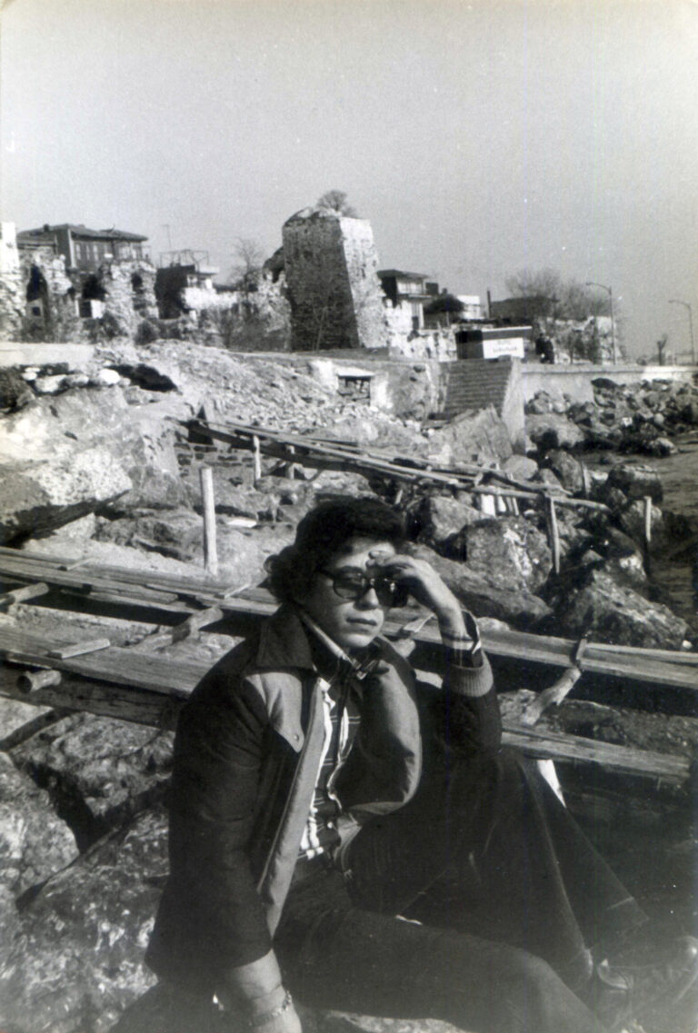 Castle bottom coastal road Sarayburnu, January 1975 Istanbul