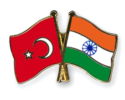 Turkey and India Flags