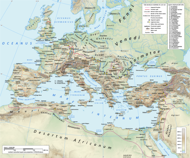30 Legionary Bases of Roman Empire. The Genius of ROME