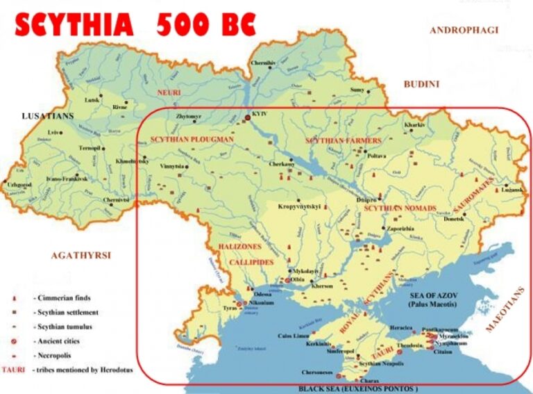 Scythians in Ukraine 500 BC