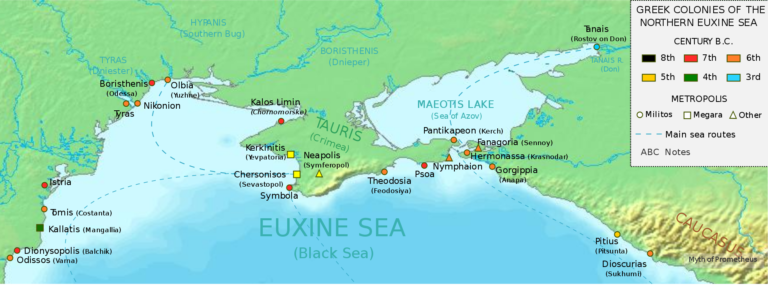 Where is Tauri of Herodotus?