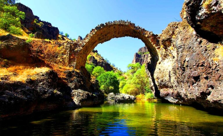 Arapgir town around Euphrates river, Malatya, Eastern Turkey