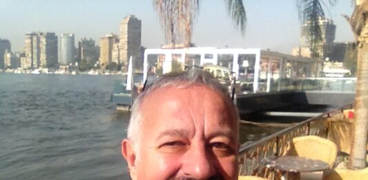 Nile River in downtown Cairo