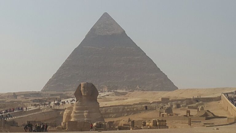 Egyptian Pyramids in Cairo, Africa