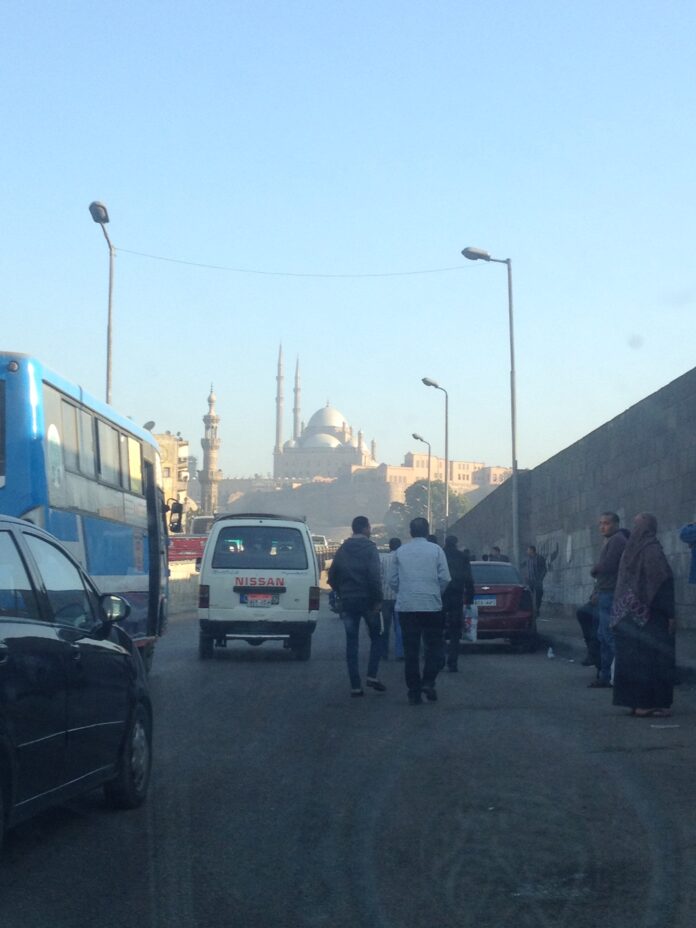 Kavalali Mehmet Ali Pasha Mosque and Around in Cairo, Egypt,  