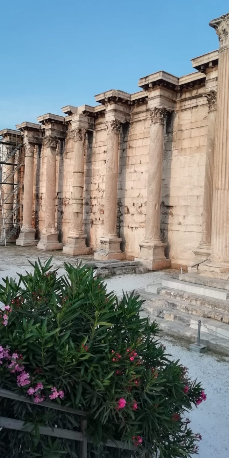Historical Heritage Monuments in Athens, Greece 17 May 2022