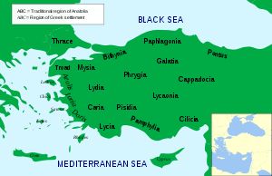 Antique Turkey Regions