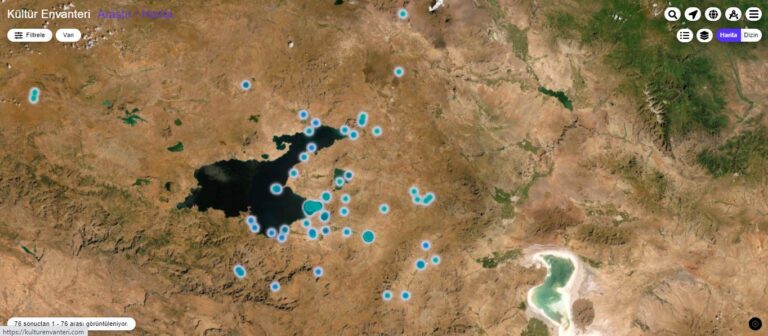 Cultural Heritage Monuments in Van city, Turkey