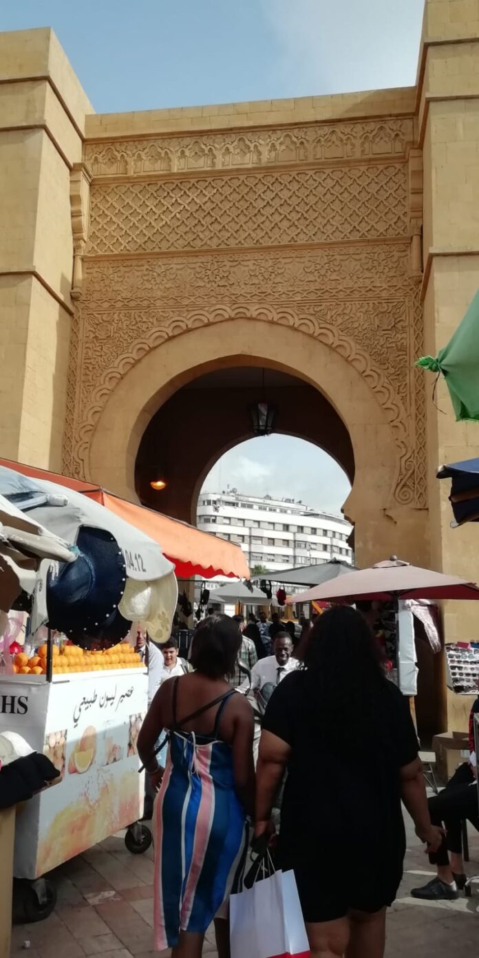 Bazaar in Casablanca Morocco