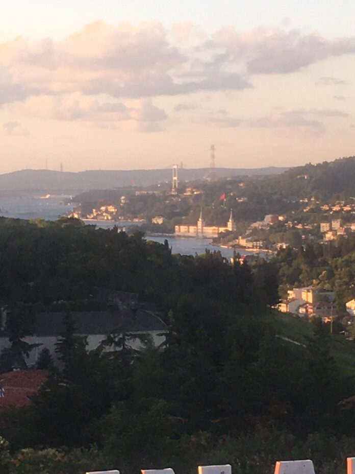 Bosphorus from Uskudar, Istanbul, Turkey