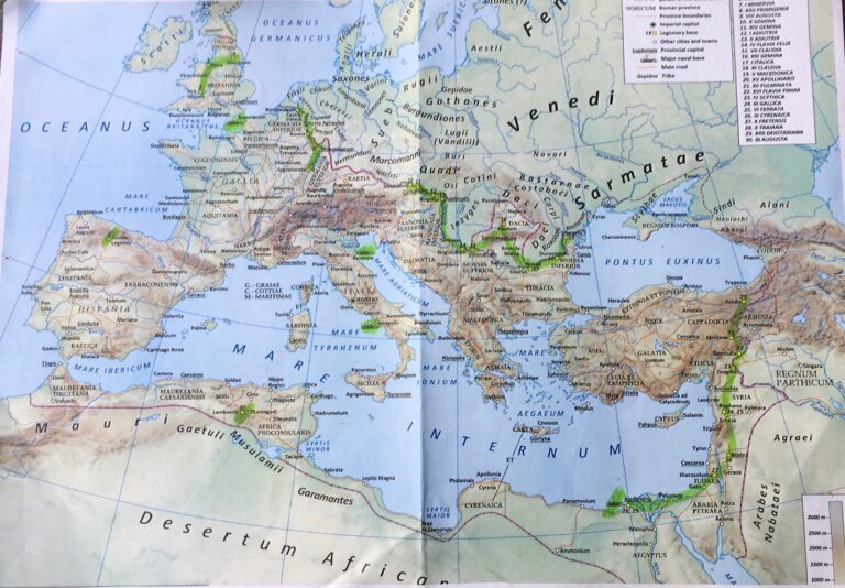 Roma’nın Mirası, Doğu Akdeniz ve Türkiye