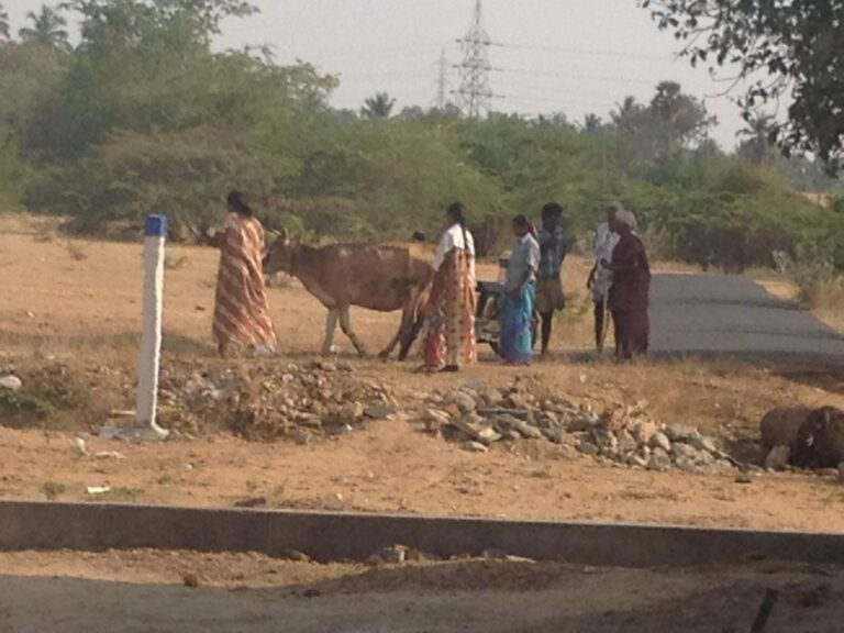 Villagers in India
