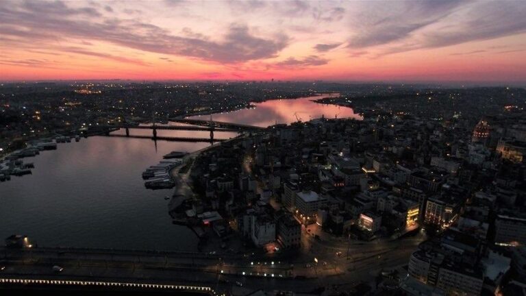 Sunset from Istanbul, Turkey