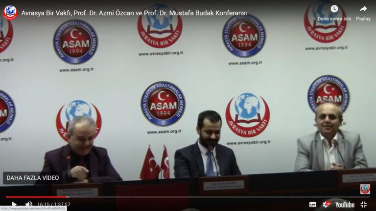 Prof Dr Azmi Özcan Hocam ile