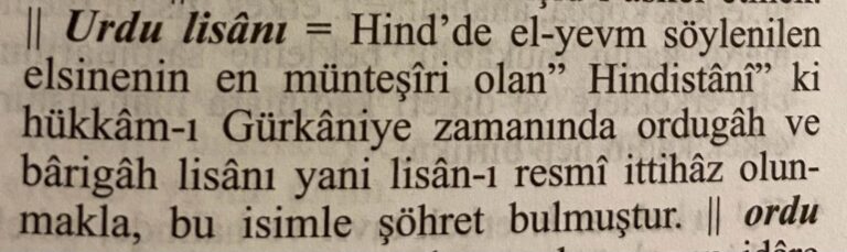Urduca Türk dili midir?