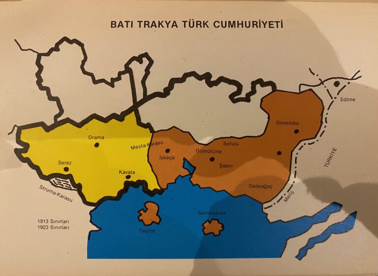 Batı Trakya Türk Cumhuriyeti 1913