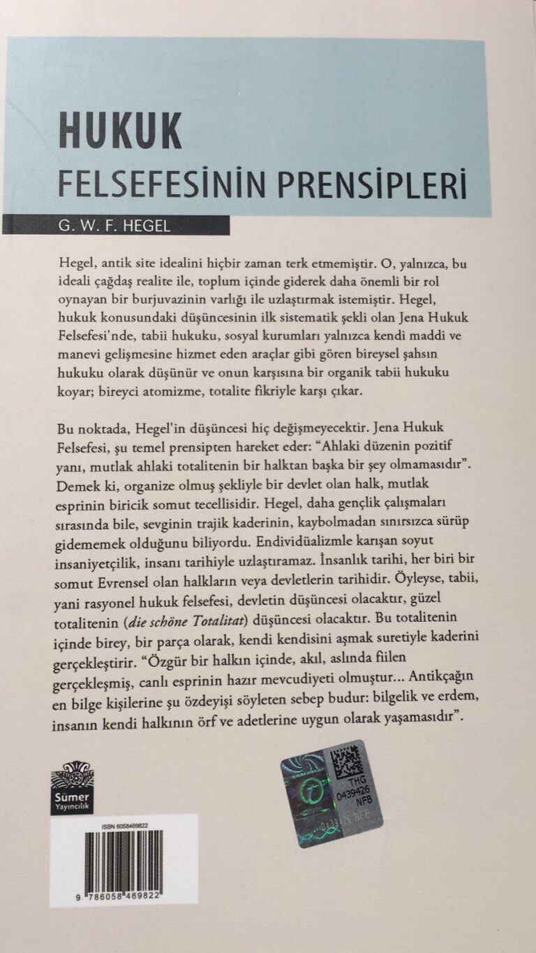 Hegel’de Devlet