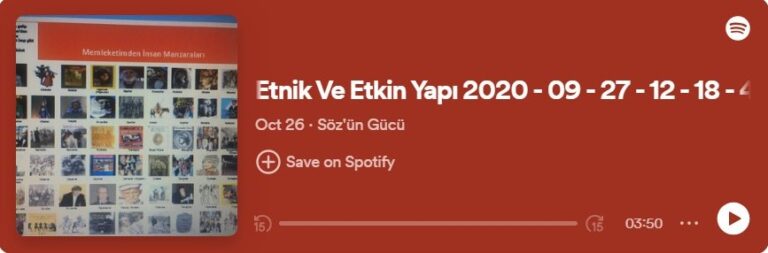 Etnik ve Etkin Yapı