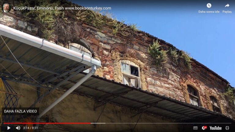 Küçük Pazar Zeyrek Süleymaniye tarihi restorasyon