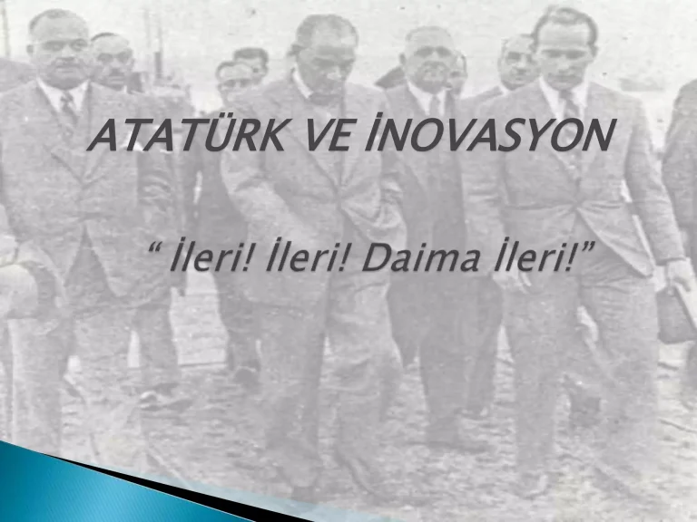 Atatürk ve Yenilikçilik