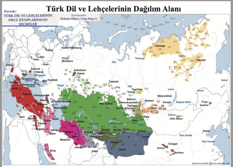 Türk Dil ve Lehçeleri Haritası