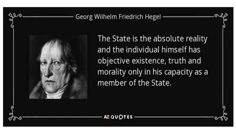 Hegel Quotes on State