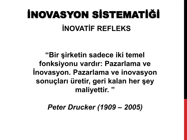 İnovasyon Sistematiği