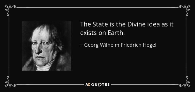 Hegel felsefesinde devlet