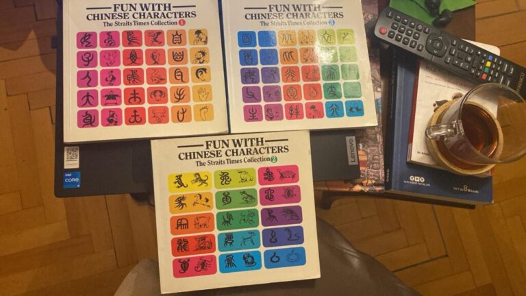 Fun With Chinese Characters, 3 volumes